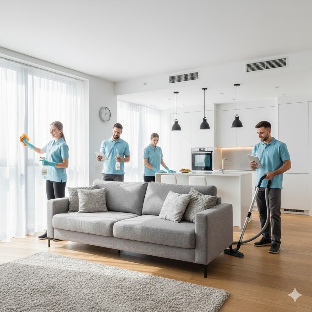 Apartment cleaning in Kyiv residential complexes: professional cleaning service for residents of Kyiv's Right and Left Banks